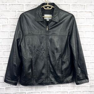 Wilsons Leather Black Jacket
